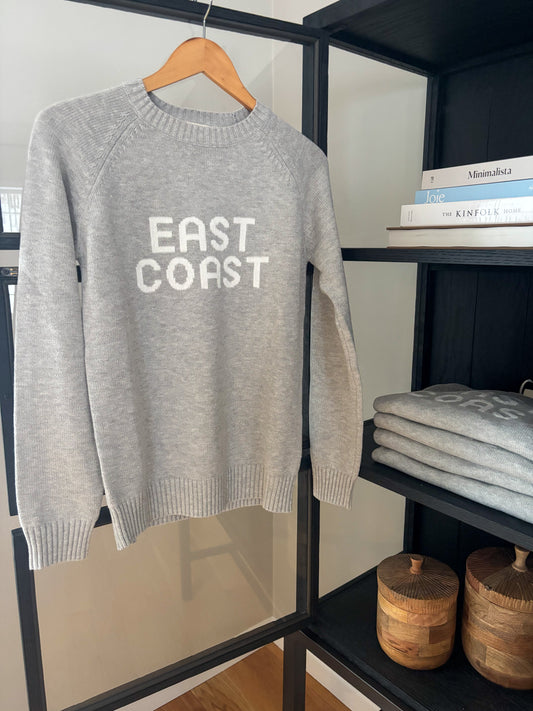 The East Coast Original Sweater - Light Grey