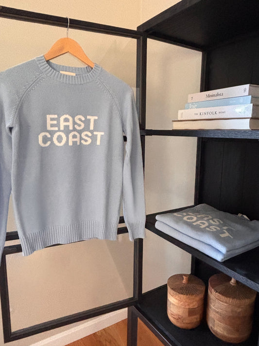The East Coast Original Sweater - Coastal Blue
