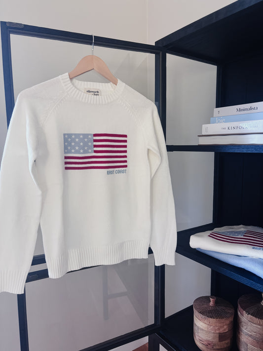 The East Coast Flag Sweater